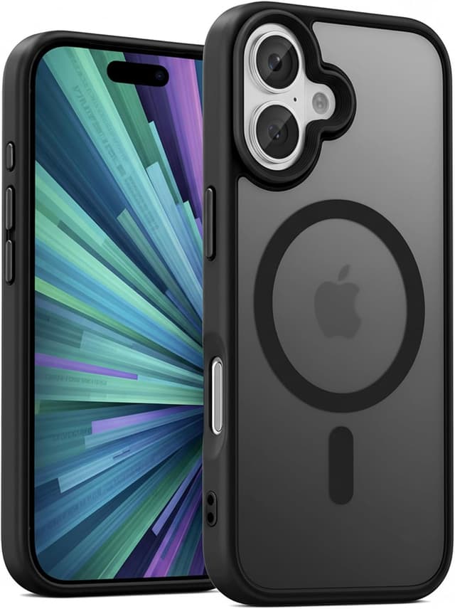 Detalle de Seaflar Custodia Ultra Sottile e Antigraffio per iPhone 17 con protezione antishock e foro per laccetto