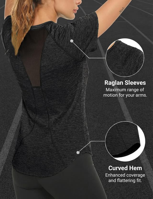 Thumbnail 5 de Wayleb Women's Quick Dry Sports T‑Shirt