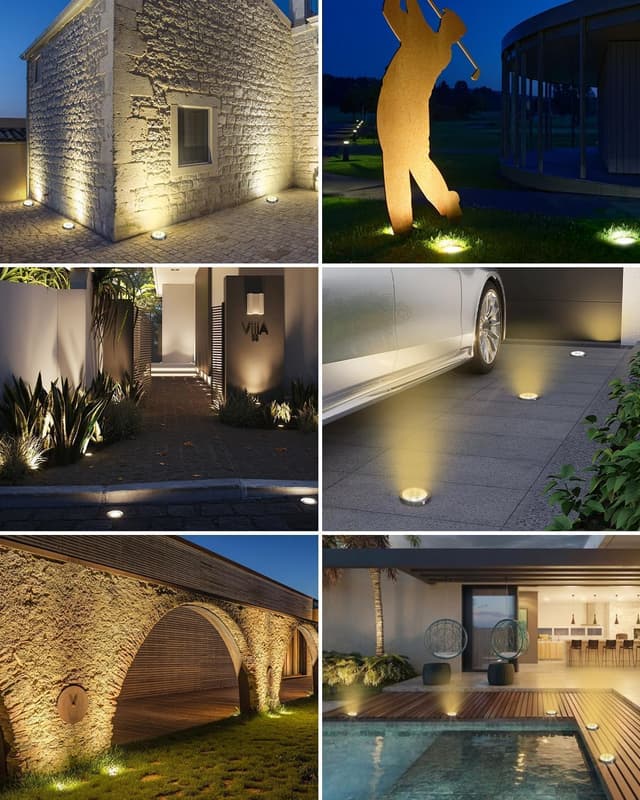 Thumbnail 6 de btfarm Solar Bodenleuchten 10 Stück 8 LEDs