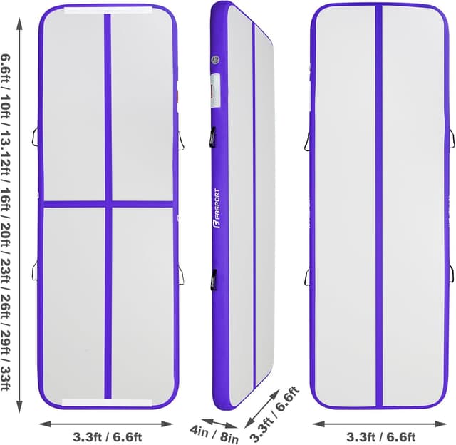 Thumbnail 1 de FBSPORT Airtrack Matte 10/20 cm Höhe Tumblingmatte đ€ž