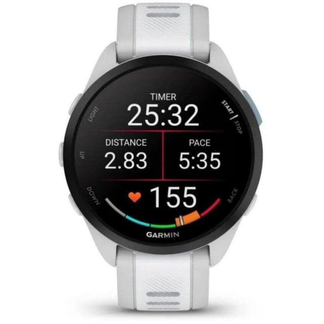 Detalle 2 de Garmin Forerunner 165 Reloj GPS 43 mm blanco