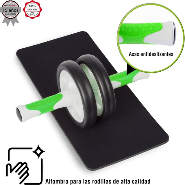 Detalle 2 de Ultrasport Ab Roller Ab Trainer Esterilla Rodillas