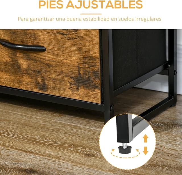 Thumbnail 5 de HOMCOM Mueble organizador 84x30x71,5 cm