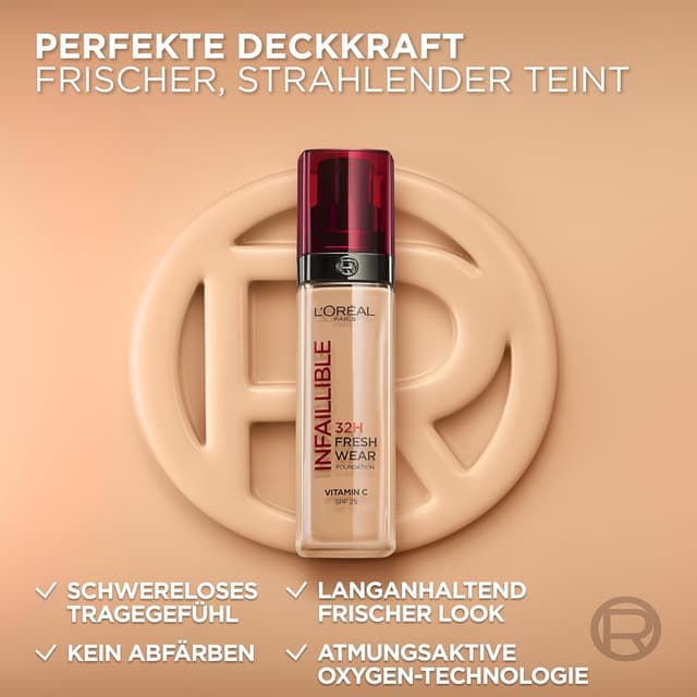 Detalle de Infaillible 32H Fresh Wear 30 ml Make-up