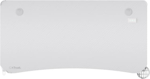 Detalle de Trust GXT709 Luminus RGB Gaming-Schreibtisch in Weiß (120 x 60 cm)