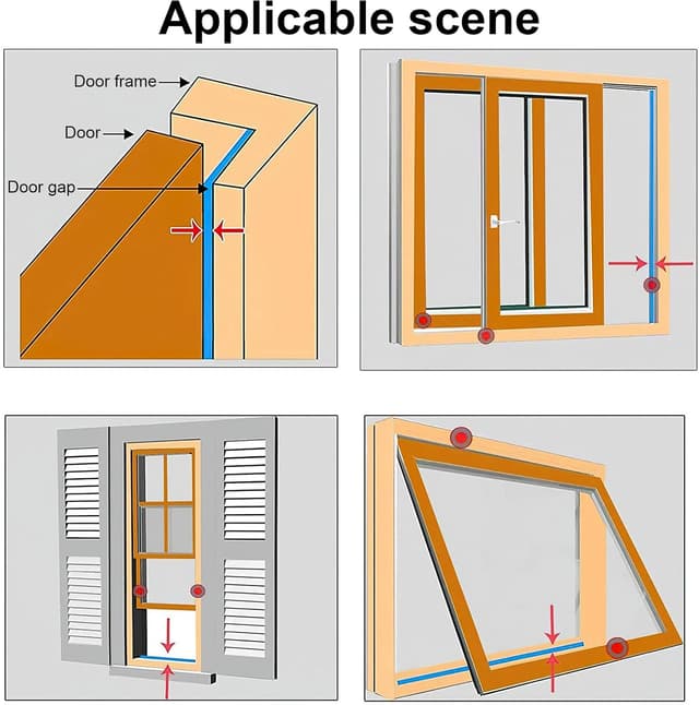 Thumbnail 6 de AiQInu Burlete puerta ventana 30 m