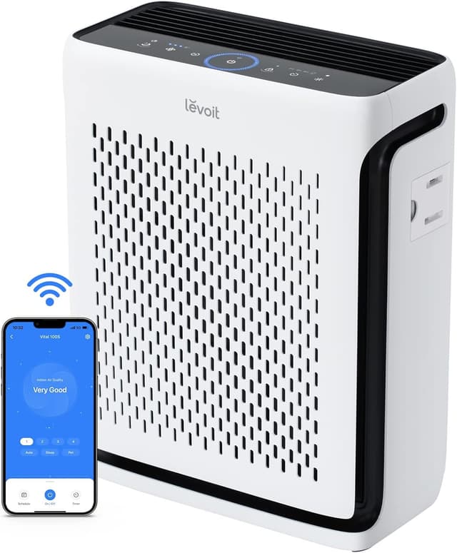 Detalle de LEVOIT Vital 100S Air Purifier 1120 sq ft 🌬