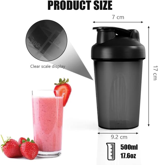 Thumbnail 1 de ACWOO Shaker Protéiné 500ml 🥤