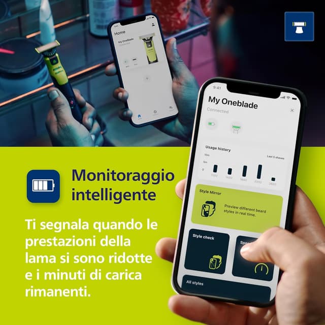 Thumbnail 4 de Philips OneBlade 360 QP4631/65 lama 360