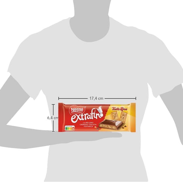 Thumbnail 5 de Nestlé Extrafino Chocolate con leche y galleta Tosta Rica 🍫
