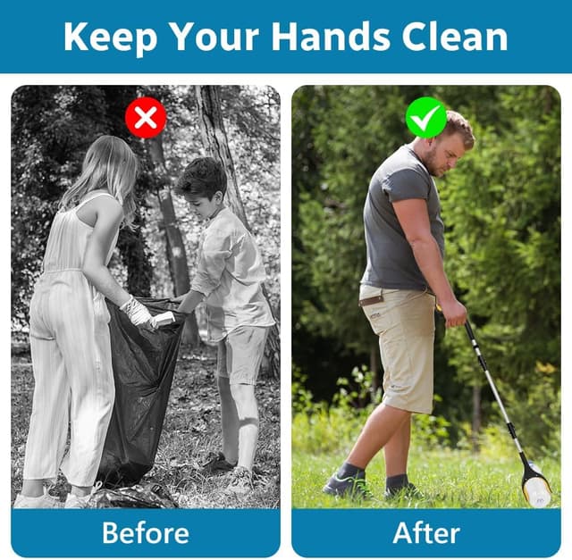 Thumbnail 5 de Adiwo Pinza Larga 91cm para recoger basura