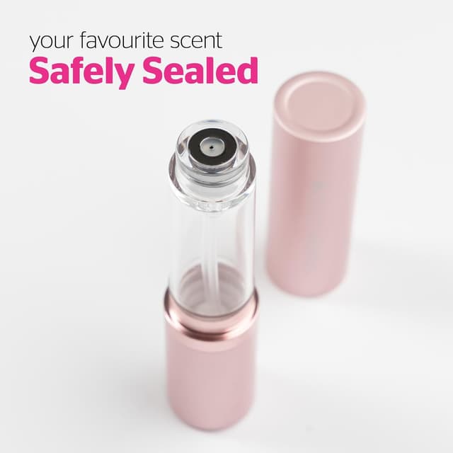 Detalle de Brushworks Luxury Perfume Atomiser – nachfüllbarer Reisezerstäuber für bis zu 5 ml