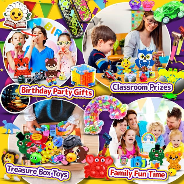 Thumbnail 6 de 1000 PCS Party Favors Bulk Fidget Toys for Kids