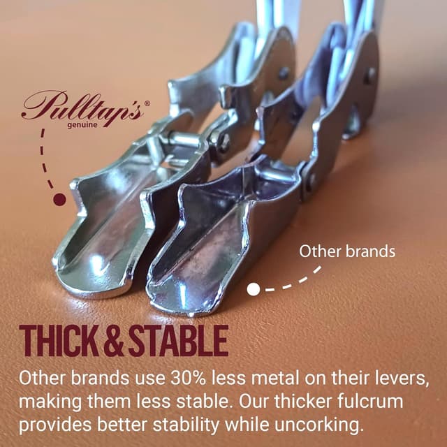 Thumbnail 7 de Pulltap's GENUINE Classic 500 Dorado 🥂 Sacacorchos profesional con doble palanca