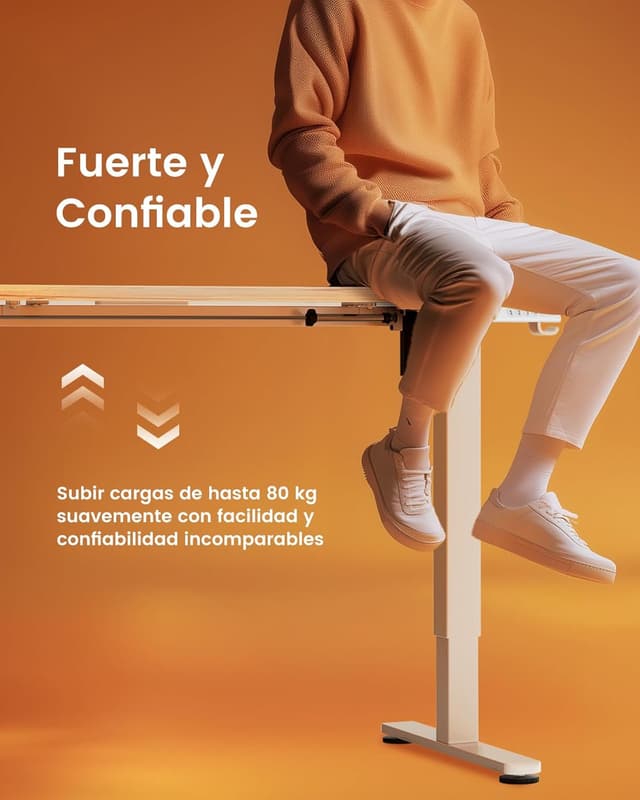 Thumbnail 5 de ErGear Escritorio Elevable Eléctrico 160x80 cm