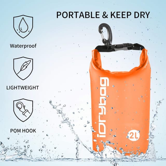 Detalle 2 de IDRYBAG Clear Dry Bag 2–20L