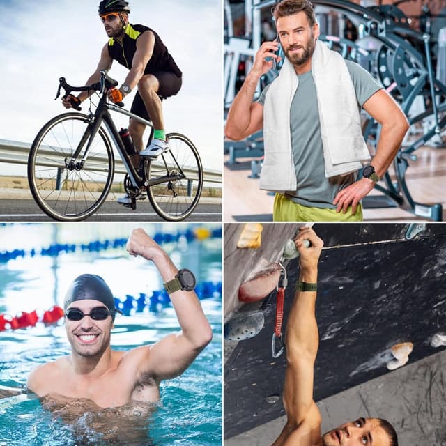 Thumbnail 6 de EKINGEEK nylon replacement strap for Garmin Instinct/Instinct 2 45mm (Instinct 3 compatible)