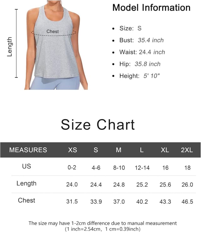 Thumbnail 6 de THE GYM PEOPLE Débardeur d’entraînement dos nageur sans manches pour femme