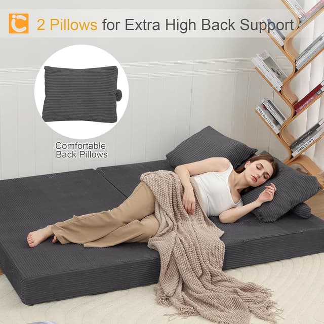 Thumbnail 4 de COMAX Convertible Sofa Bed Folding Floor Couch