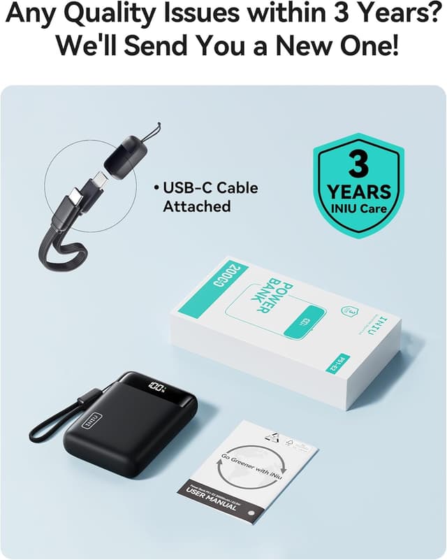 Thumbnail 6 de INIU 20000mAh Power Bank 22.5W