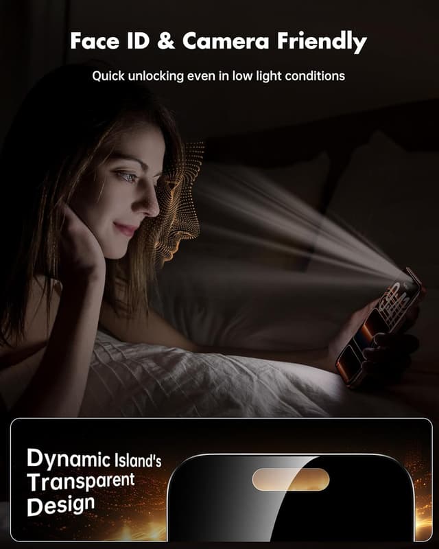 Detalle 1 de UNBREAKcable Privacy Screen Protector 6.9in