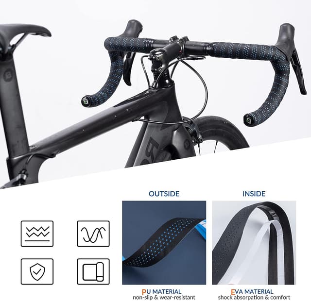 Thumbnail 2 de RockBros Nastro Manubrio EVA 215 cm 3 cm