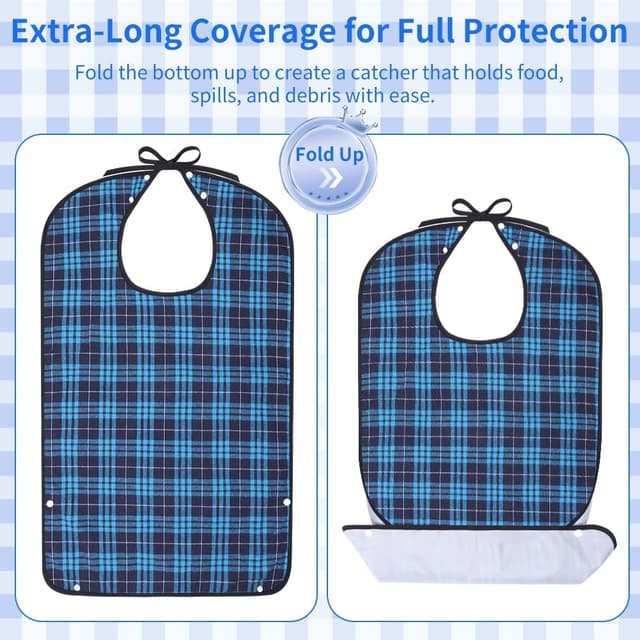 Detalle 2 de Vicloon bavoir adulte 78 cm