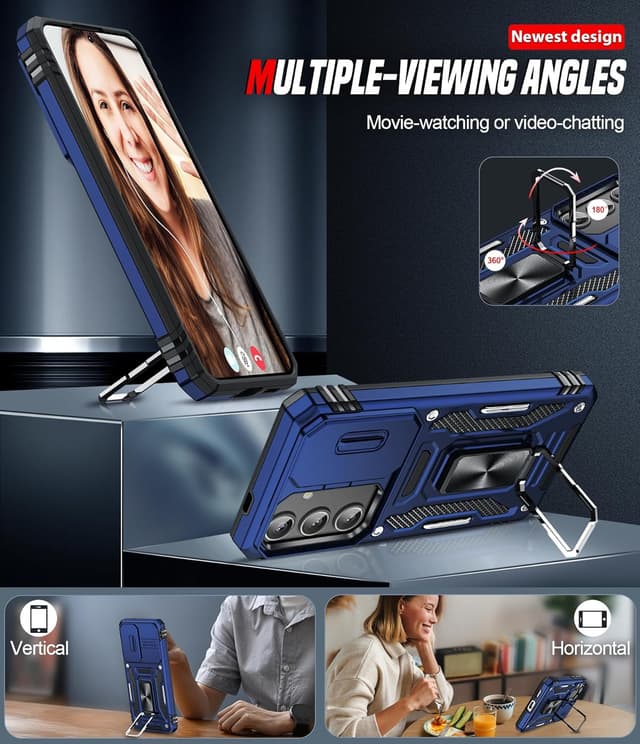 Detalle de Samsung Galaxy S25 case with camera slider