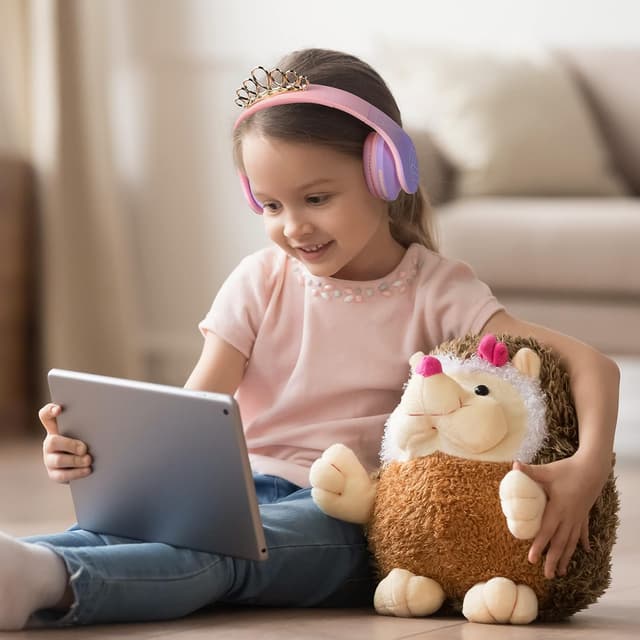 Thumbnail 6 de PowerLocus P2 Kids Wireless Over-Ear Headphones (85dB volume limit, Bluetooth 5.0, mic, microSD/TF, foldable)