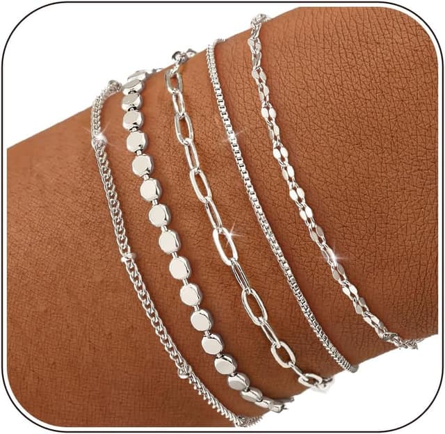 Thumbnail 6 de ZOERAY Armband Set Damen Wasserfest 18K