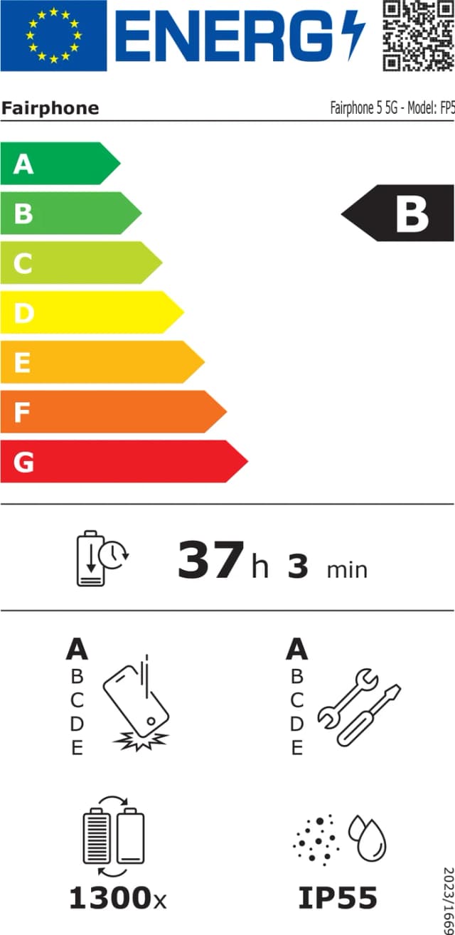 Thumbnail 18 de Fairphone 5 256GB Schwarz 5G