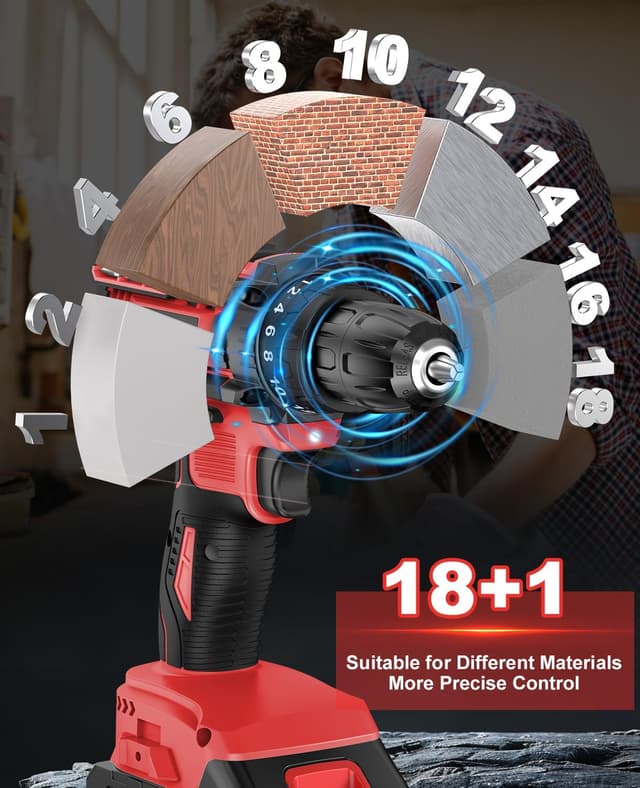 Thumbnail 3 de MHPRO Cordless Drill 21V 42N.m