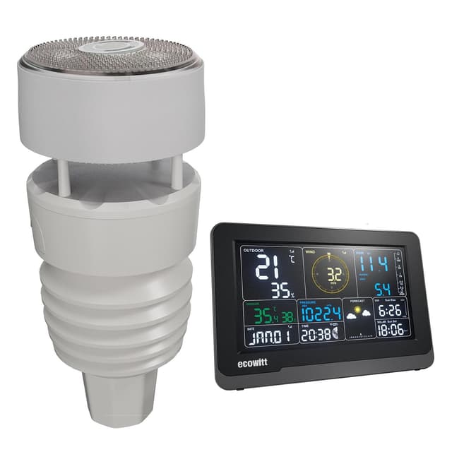 Detalle de ECOWITT WS3901 Stazione meteo 7 in 1 📡