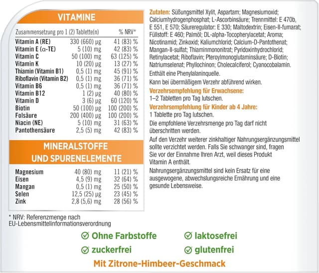 Thumbnail 4 de Centrum Frisch & Fruchtig Multivitamin 60 St. đź’Š