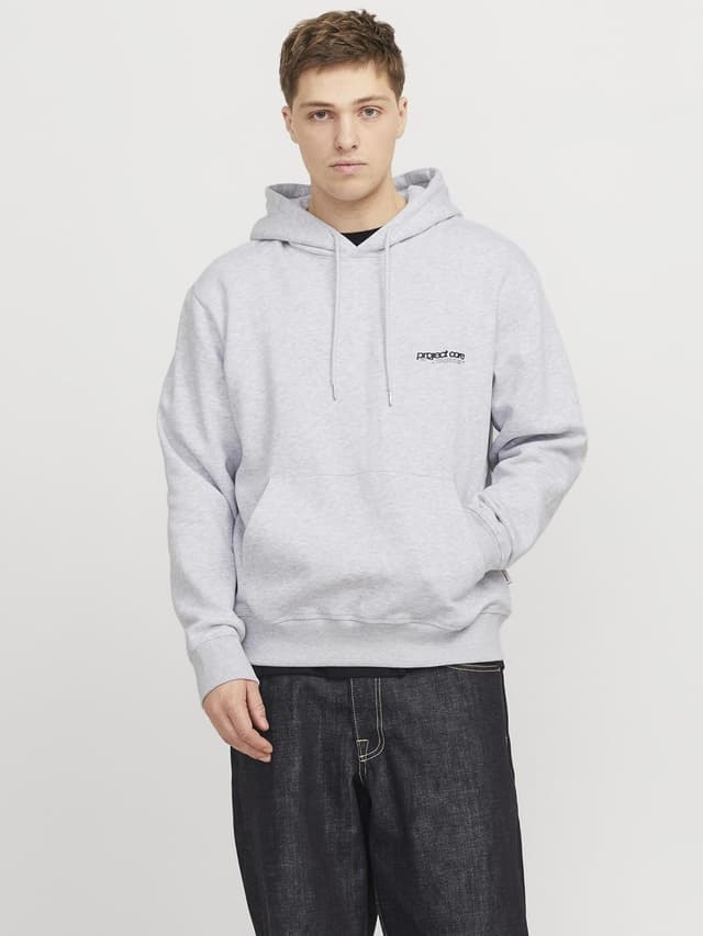 Detalle 2 de JACK & JONES Male Kapuzenpullover Locker geschnitten