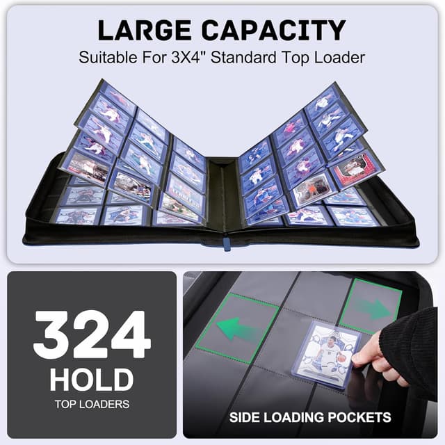 Thumbnail 1 de ZLCA Top Loader Binder 324 Cards