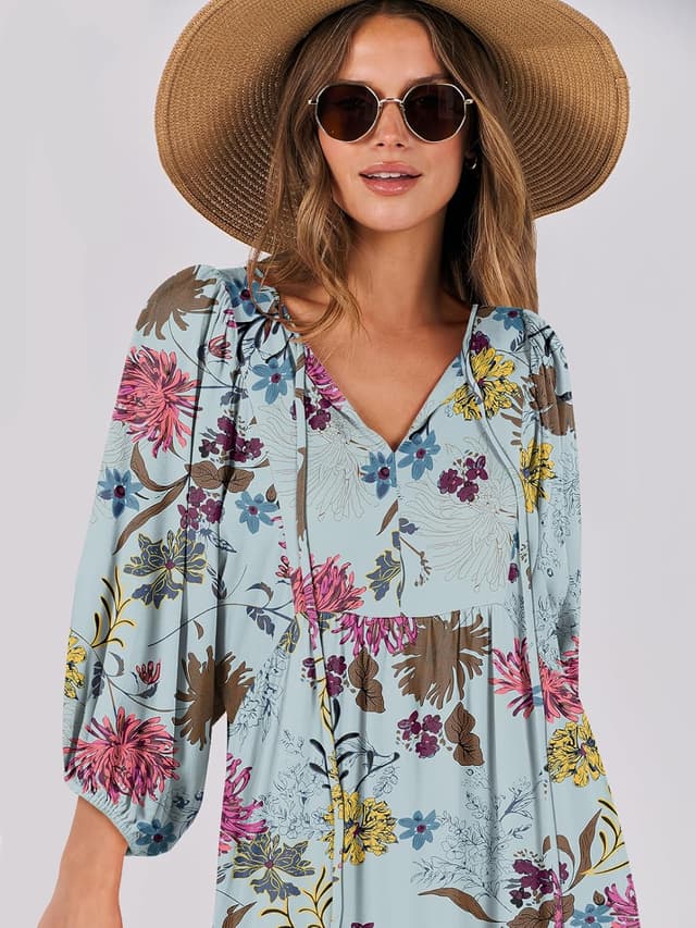 Thumbnail 4 de ANRABESS 2026 Boho Maxi Dress