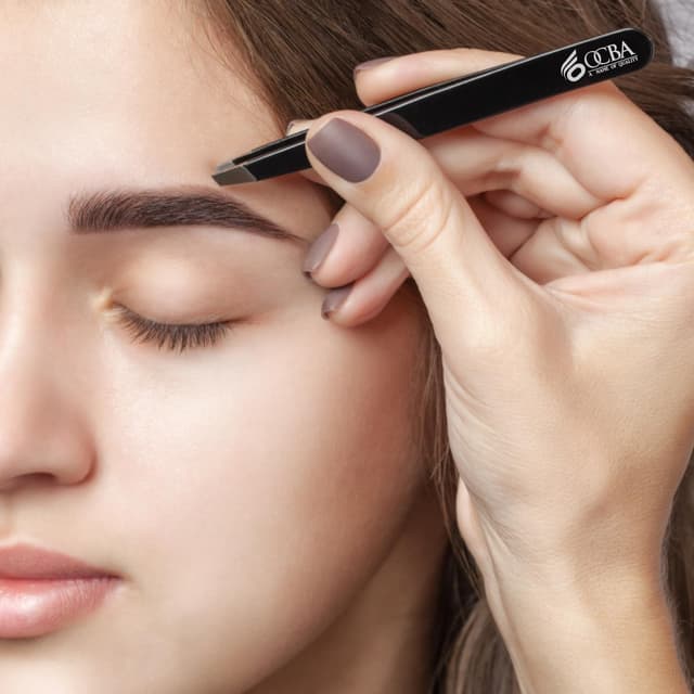 Thumbnail 5 de OCBA Pinzette professionali per sopracciglia 4 pezzi