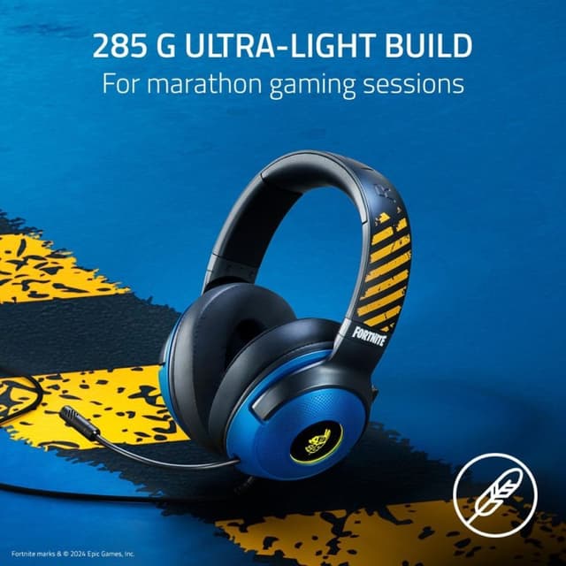 Detalle de Razer Kraken V3 X Fortnite Edition auriculares gaming USB 7.1