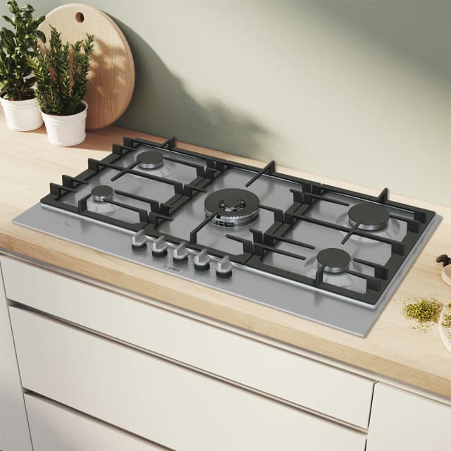 Thumbnail 4 de Bosch PCR9A5I90 placa gas 90 cm