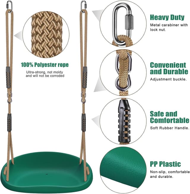 Detalle 2 de BeneLabel Schaukel Kinder mit 272 kg