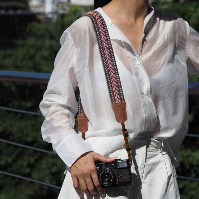 Detalle 1 de Padwa Speed Gray Camera Strap 1.5 inch