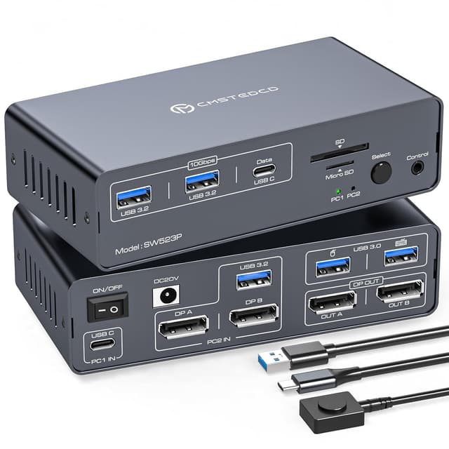 Imagen de CMSTEDCD KVM Docking Station 4K120Hz en OfertitasTOP