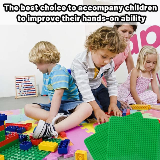 Detalle 2 de Große Bauplatte 38 x 38 cm Bauklötze