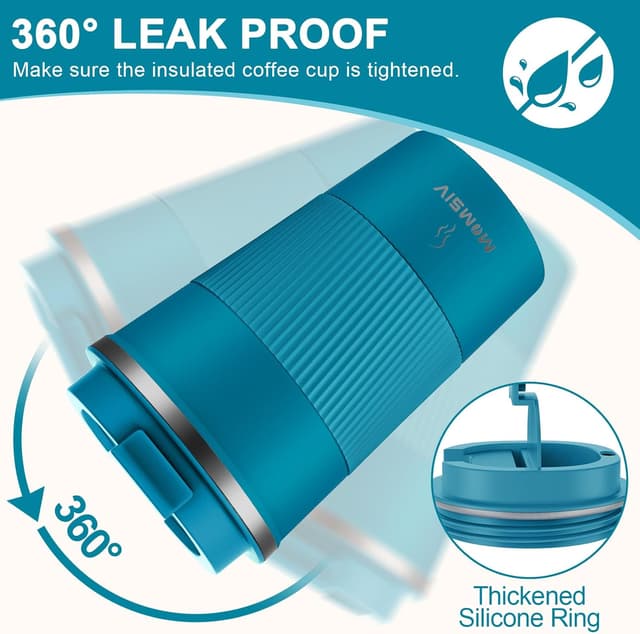 Thumbnail 4 de MOMSIV 12oz Travel Mug Insulated