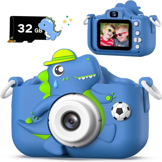 Detalle de Kinderkamera Dinosaurier Selfie 32 GB