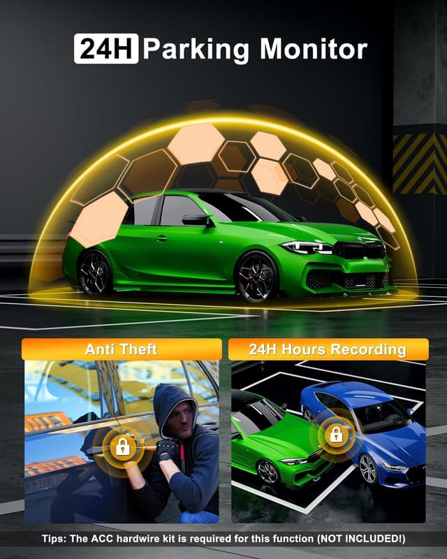 Thumbnail 6 de Dashcam 4K WiFi con pantalla IPS 2,99