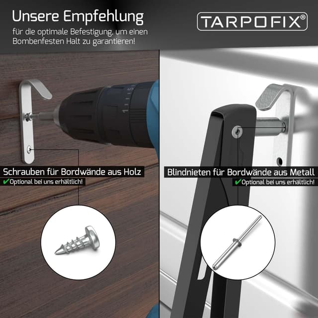 Thumbnail 4 de Tarpofix Planenhaken 50x13x2,5mm