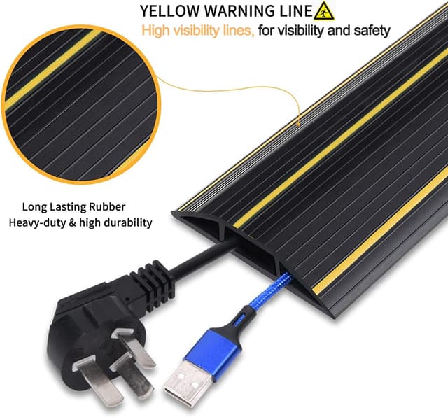 Thumbnail 5 de Cable Cover Floor 3 m heavy-duty cable protector