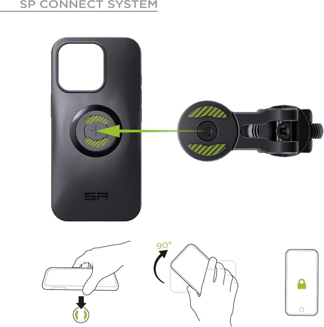 Detalle de SP CONNECT Bike Bundle II SPC+ per Samsung: supporto bici con fissaggio magnetico